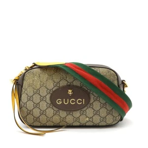 GUCCI GG Small GG Supreme Neo Vintage Messenger Bag Shoulder Bag 2WAY Clutch P - Picture 1 of 8
