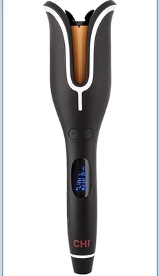 CHI Spin N Curl, Curling Iron For Healthy & Shiny Effortless Curls &Waves,black - Image 1 of 4