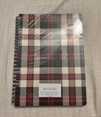 Cuaderno de anillo de carpeta a cuadros Vera Bradley Foto 1 de 2