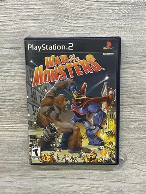 War of the Monsters PlayStation 2 PS2 - CIB w/Manual Reg Card & Poster! PRISTINE - Image 1 of 4