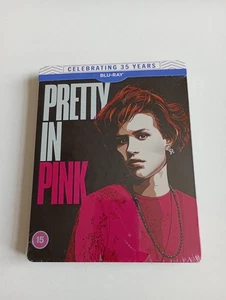 Pretty in Pink Blu-ray Steelbook Mint New Sealed Rare Out Of Print - Picture 1 of 2