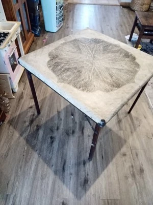 Mesa de Tarjetas Plegable DE COLECCIÓN, Puente, Rara, Antigua, Única, Años 20  Foto 1 de 4