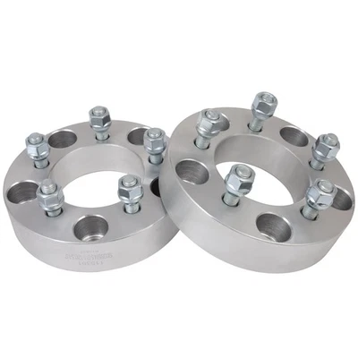 2pcs 12x1.5 1.5" Wheel Adapters 5x135 to 5x114.3 For Ford F150 1997-2003 5 Lug Foto 1 de 4