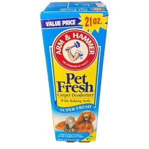 NOS Arm & Hammer Pet Fresh Carpet Deodorizer 1993 Super Fresh 21 Oz Movie Prop - Picture 1 of 6