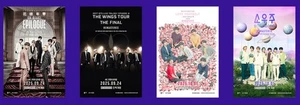 BTS A3 poster MOVIE WEEKS LIMITED EARLY BIRD PACKAGE 4K remaster megabox 4nd - Picture 1 of 15