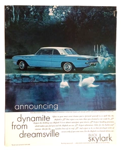 1961 Buick Skylark Original Magazine Ad Laminated for Protection - Picture 1 of 1