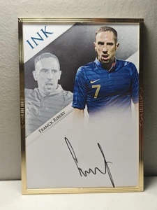 2025 Futera Incredible Franck Ribery Ink Auto Gold Frame Blue Color Match 3/4🔥 - Bild 1 von 3