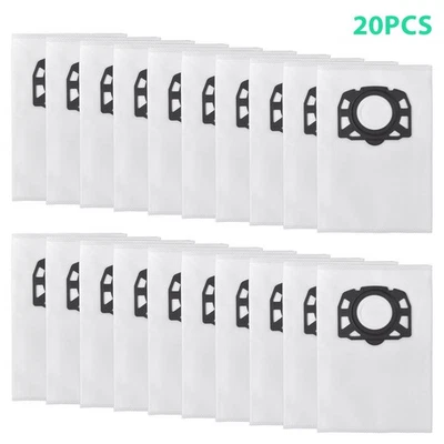 MARKENLOS 20x Staubsaugerbeutel für Kärcher 2.863-314.0 KFI 357 KWD1/2/3 WD 3 Ersatzbeutel
