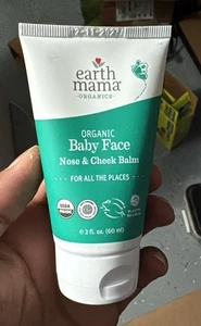 Balsamo viso naso e guance Earth Mama biologico per bambini | 2 once nuovo - Foto 1 di 1