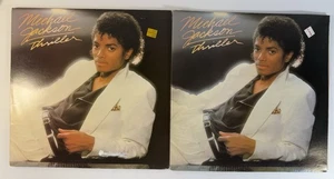 Michael Jackson  .Thriller  Lot of 2 Vinyl LP Record 1982 Epic (VG/VG) - Picture 1 of 24