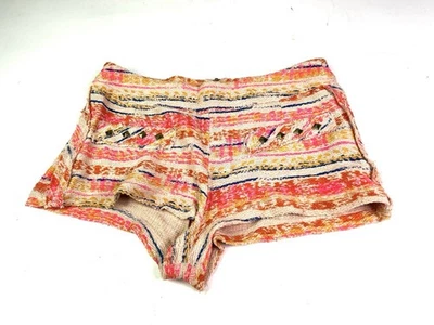 Camiseta Colección Zara Coloridos Pantalones Cortos Rosa Naranja Mezcla Algodón Para Mujer Talla M Foto 1 de 4