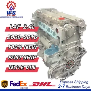 Long Block Engine Assy For GMC Terrain Buick LaCrosse Chevrolet Captiva LAF 2.4L - Picture 1 of 10