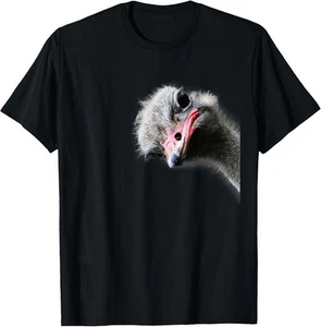 Lustiges T-Shirt Straußenliebhaber und Emu-Liebhaber, schwarz - Bild 1 von 3