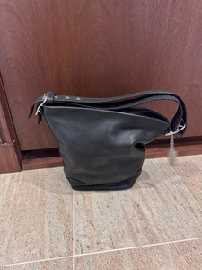 Coach 9186 Black Vintage Bucket Bag With Zip Top Closure - Picture 1 of 11