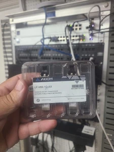 Axiom UF-MM-1G-AX AXIOM 1000BASE-SX SFP TRANSCEIVER (2-PACK) FOR U FIBER - UF-MM - Picture 1 of 2