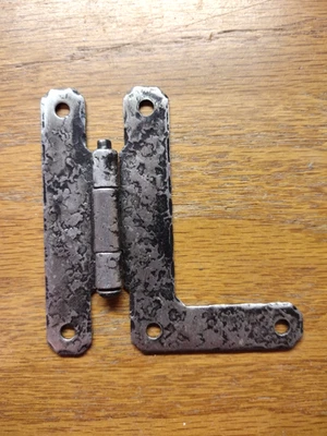 Colonial 1960-е Butterfly L петля Нижняя Левая / Верхняя Правая Кованое Утопленное Крепление 1 - Изображение 1 из 3