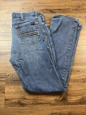 Ariat FR Jeans Tall Men 36x38 M4 Low Rise Boot Cut Relaxed Fit CAT 2 Work Pants - Image 1 of 4