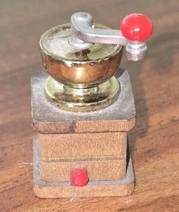 Kaffeemühle Pfeffermühle Bodo Hennig Puppenstube Puppenhaus 1:12 dollhouse - Bild 1 von 1