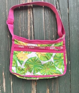 LeSportsac Multi-Color Swirly Pop Art Expandable Crossbody Shoulder Bag P - Bild 1 von 9