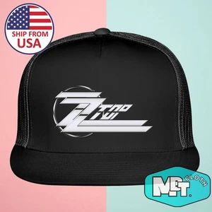 ZZ TOP Black Trucker Hat Cap Adult Size - Picture 1 of 3