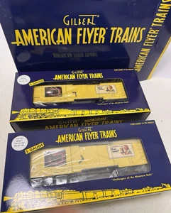 S Scale American Flyer 6-48282 TCA 2010 Carling Black Label Boxcar 2-Car Pack - Picture 1 of 7