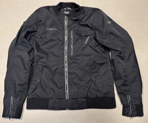 Shift Flare Motorcycle Riding Jacket Women’s Large Padded Armor Black 70154 - Picture 1 of 15