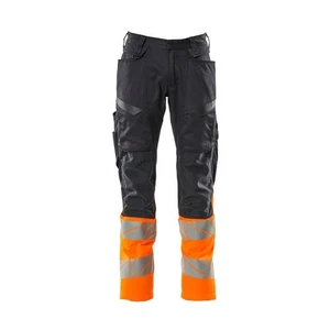 Pantalones de alta visibilidad Mascot Accelerate 19679 bolsillos rodilleras - Imagen 1 de 8