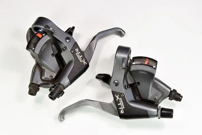 Shimano XTR ST-M952 Combo Shifters Levers 3 x 9s V-Brake vintage MTB left right - Image 1 of 3