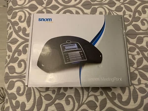 New SNOM Meeting Point VoIP Conference Phone 3 Speakers PN00002040 YDBMP01 - Picture 1 of 3