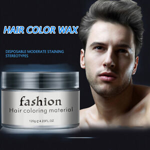 Hair Color Wax Instant Hair Coloring Wax Multicolor Hair Pigment Hair Coverage