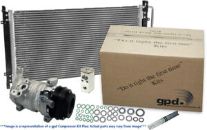 A/C Compressor and Condenser Kit-Compressor Kit New with Condenser Global