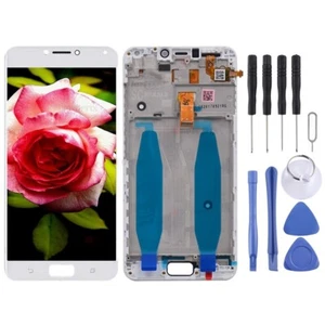 For Asus Zenfone 4 Max ZC554KL LCD Display Touch Screen Digitizer W/Frame White - Picture 1 of 3