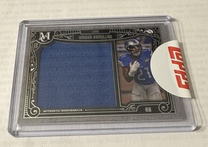 2015 Topps Museum Ameer Abdullah Jersey Card 