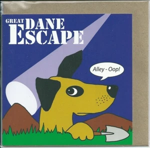 A Great Dane Escape film canino parodia a tema carta bianca - Foto 1 di 1