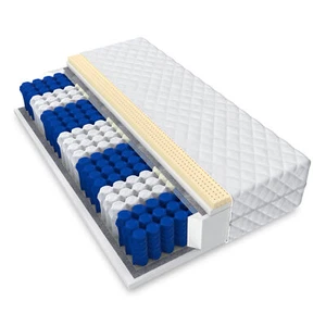 Matratze TODI MAX 24cm 7 Zonen 160x200 LATEX Taschenfederkern NanoHard H3 NEU - Bild 1 von 12