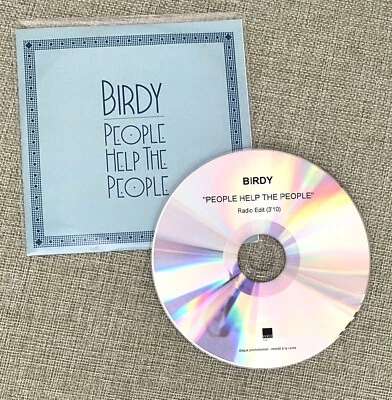 Birdy          **FRENCH PROMO CD **       People Help The People - Image 1 of 2