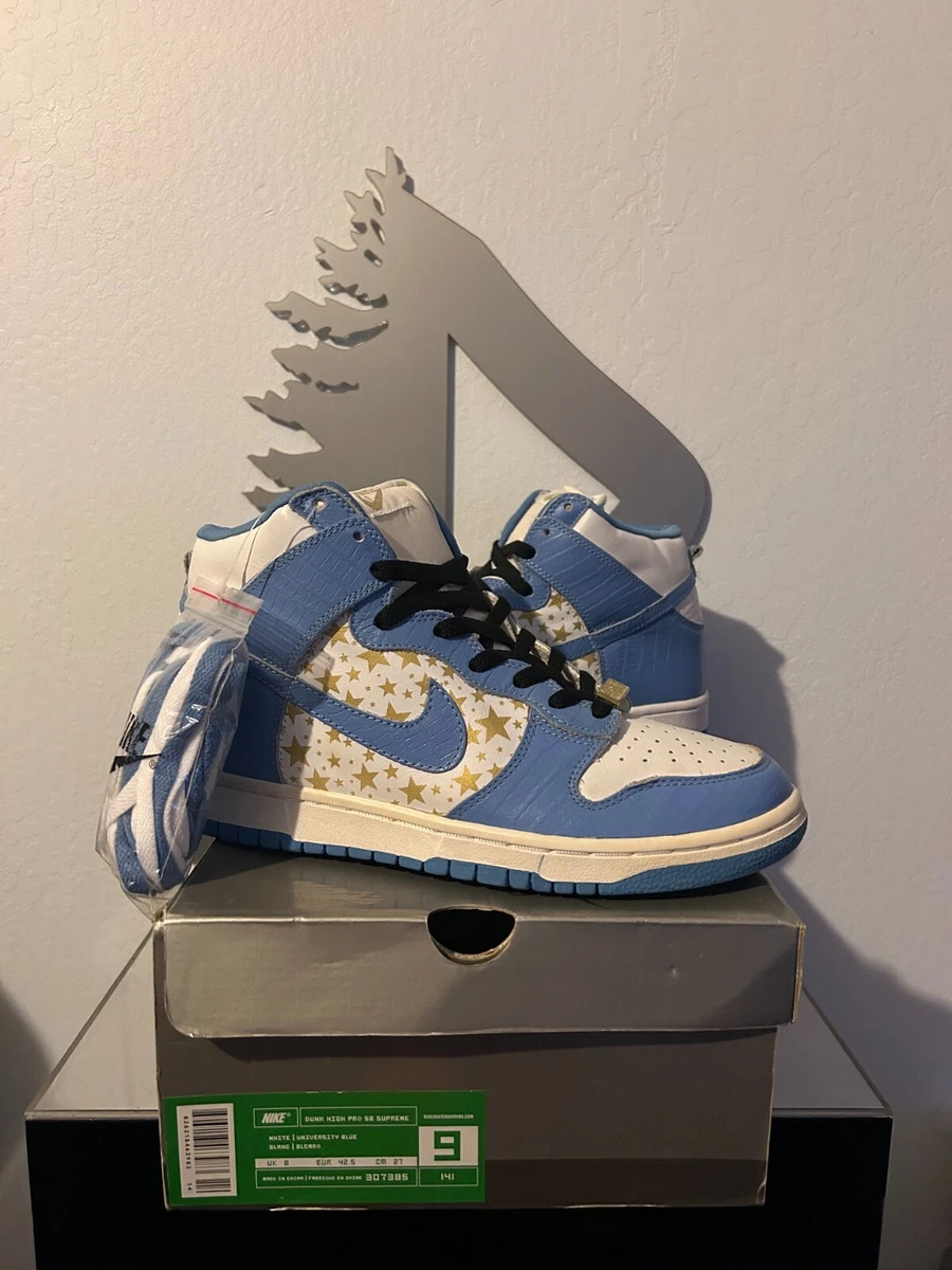 Nike Supreme x Dunk Pro SB High Blue | eBay