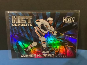2020-21 Upper Deck Metal Universe Connor McDavid Net Deposits ND-19 - Bild 1 von 2