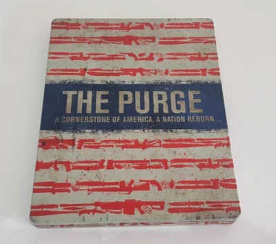 The Purge/The Purge: Anarchy Limited Edition Blu-ray Steelbook Two Film - Image 1 of 4