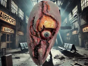 Dawn of the Dead Airport Zombie Protesi Apparecchio Trucchi o Trattamenti Studios Maschera - Foto 1 di 2