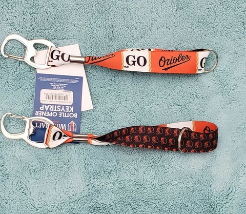 Baltimore Orioles MLB Keychain & bottle  opener Lanyard. New with tags Cover