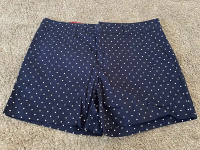 Tommy Hilfiger женские шорты 8 синий горошек новый с Ярлыками - Изображение 1 из 4