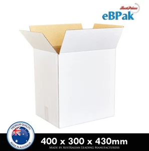 Medium Mailing Box 400 x 300 x 430mm 52Liter Shipping Carton - Picture 1 of 2