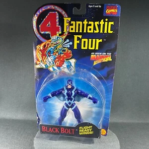 Marvel Comics Fantastic Four 4 Black Bolt Action Figure 1994 ToyBiz Vintage - Picture 1 of 15