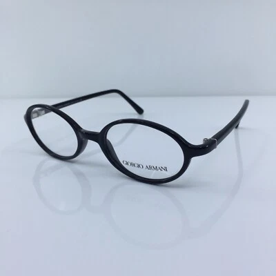 Nuevas gafas vintage Giorgio Armani 2001 GA 2001 C. 020 negras brillantes 47 mm Italia Foto 1 de 4