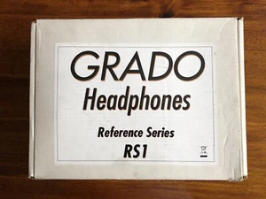 Grado RS-1 Headband Reference Series Headphones - Real Mahogany And Black #7374 - Picture 1 of 10