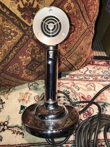 Vintage 1960’sRCA MI-12039 "Pressure" Dynamic Microphone w/ Original CHROME Base - Bild 1 von 14