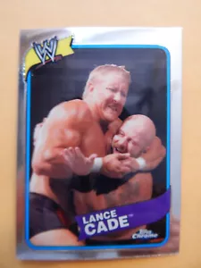 Tarjeta de lucha libre Topps Heritage III 2008 cromada de la WWE #13 Lance Cade - Imagen 1 de 2