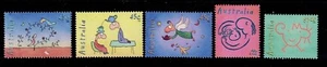 Stamps Australian Mint Decimal Set of Leunig's 1998 Tea Pot of Truth - Picture 1 of 1