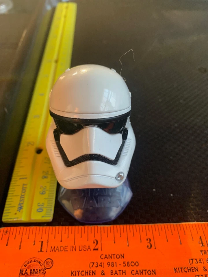 Star Wars Black Series 1/6 scale Titanium Helmet storm trooper - Image 1 of 1